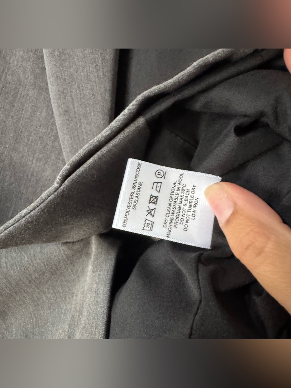 Djerf Avenue Cropped It Blazer Jacket Grey - Picture 8 of 11